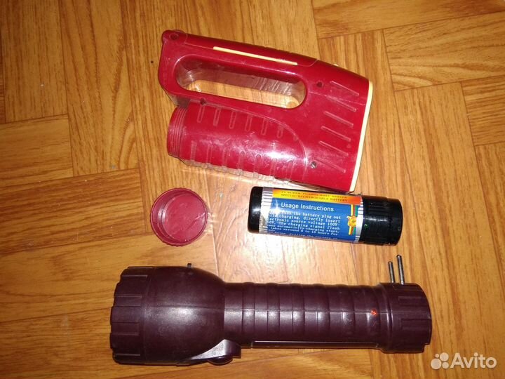 Фонарики аккумуляторные бракованные