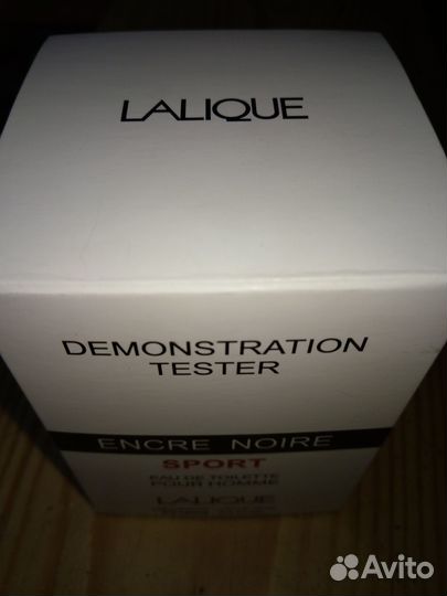 Lalique Encre Noire Sport.100м.New.Муж.TesT.Цитрус
