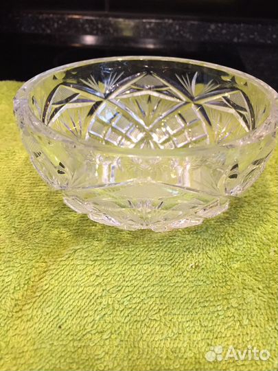 Хрустальная вазочка Bohemia