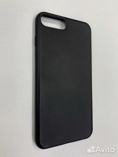 Чехол на iPhone 7 plus и 8 plus чёрный