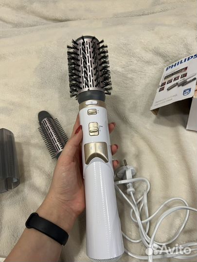 Фен-щетка вращающаяся philips