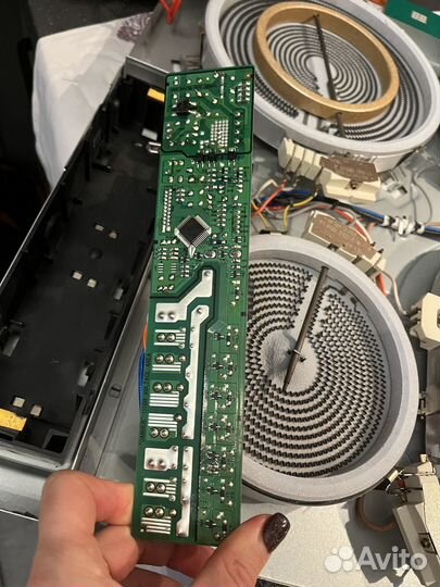 Варочная панель электрическая бу нержавейка