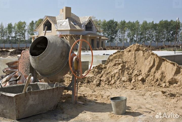 Песок для бетона