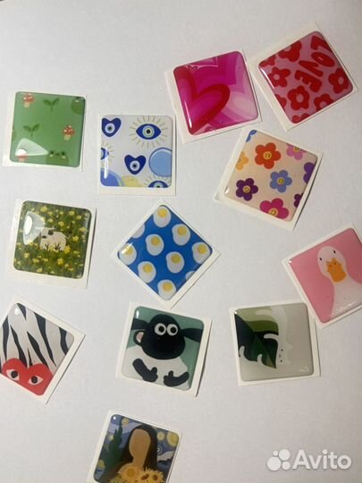 Наборы 3d стикеров на телефон