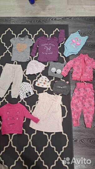Пакеты вещей на девочку 1-3 года