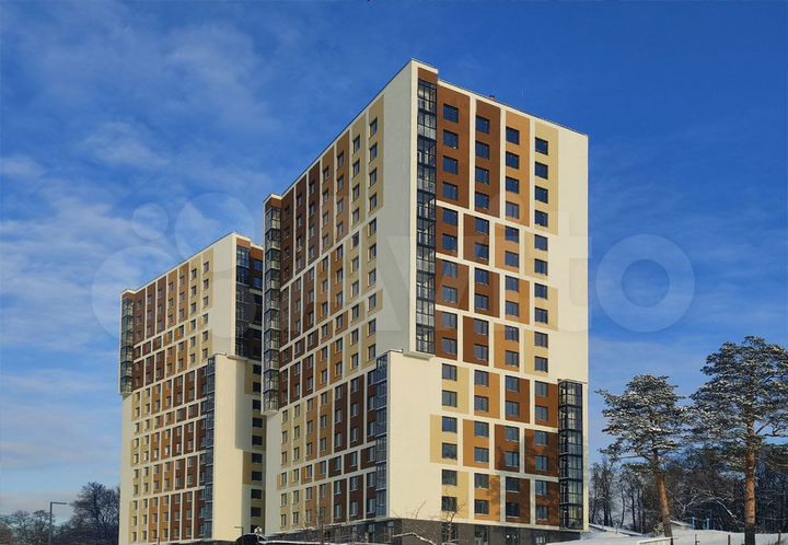 2-к. квартира, 46,9 м², 4/17 эт.