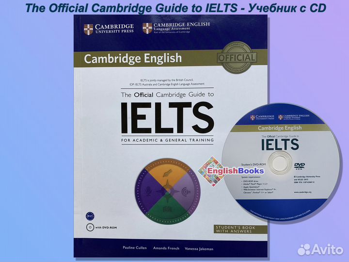 The official Cambridge guide to ielts, новый с CD