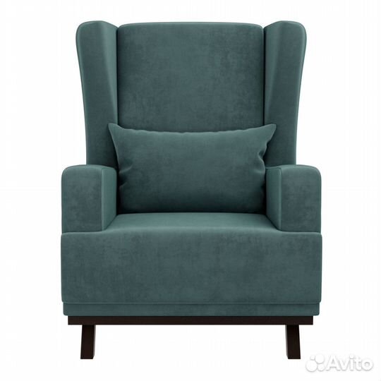 Кресло Джон рогожка серая