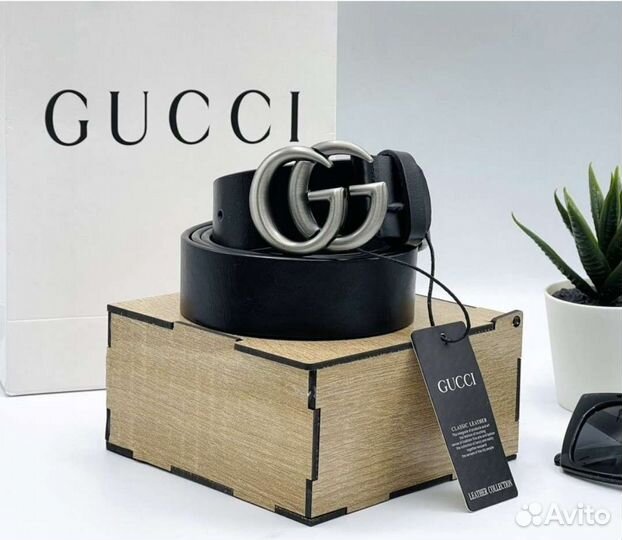 Кожаный ремень Gucci
