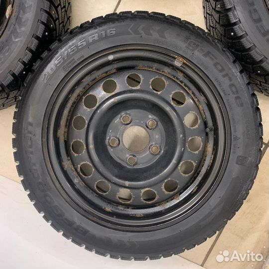 BFGoodrich g-Force Stud 205/55 R16 Зима шип