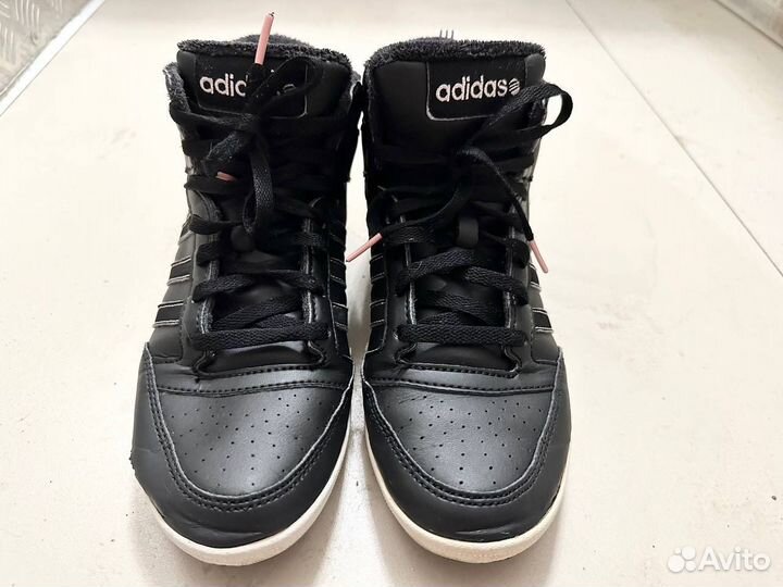 Тёплые Кроссовки/Кеды Адидас Бесплатная Доставка