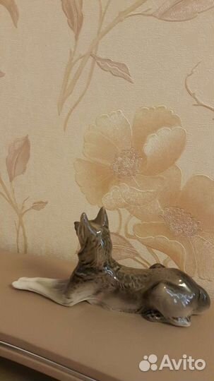 Статуэтка фарфор овчарка