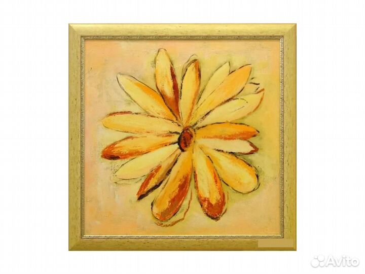 160034 Картина Авторская работа Солнечный цветок