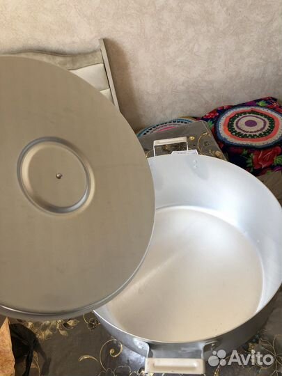 Кастрюля алюминиевая новая 13 литров