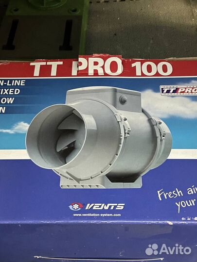 Вентилятор vents тт про 100