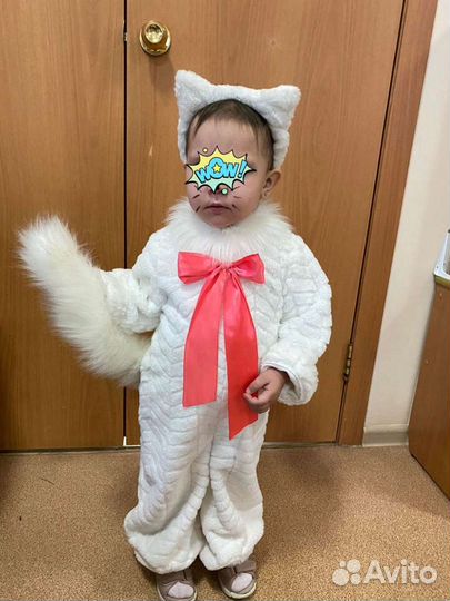 Новогодний костюм кошка (2-4 года)