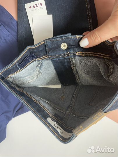 Джинсы для девочки 116 см