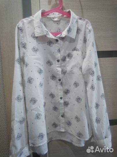 Рубашка школьная для девочки