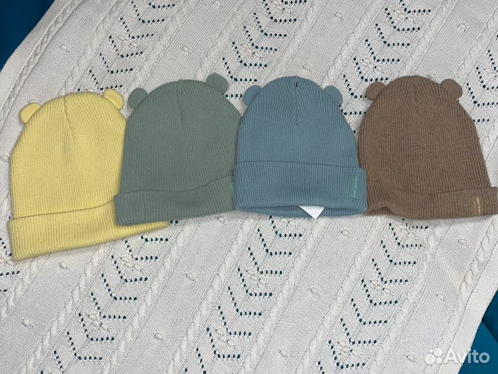 Шапка двойная с ушками zara