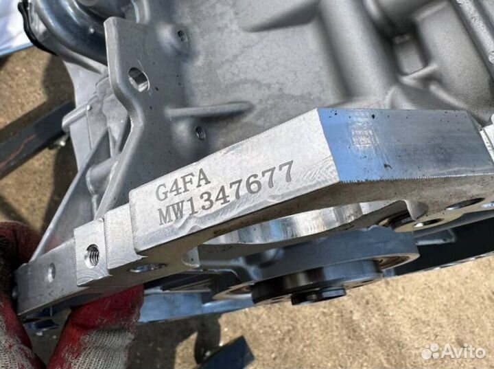 Двигатель G4FA 1.4 Kia Rio Hyundai Solaris