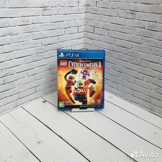 Диск PS4 Lego Суперсемейка