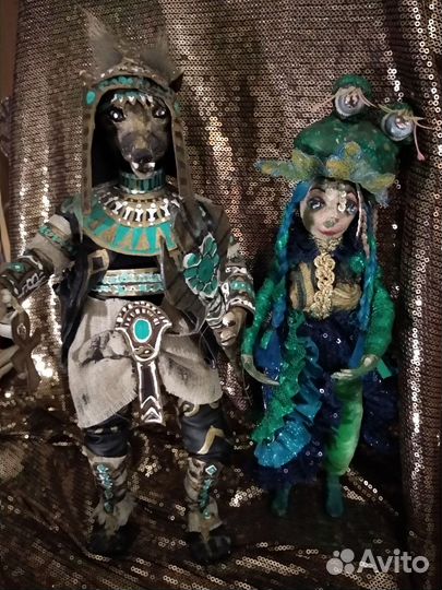 Анубис кукла