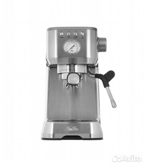 Кофеварка solis 1170, 1.7 л, серебристый