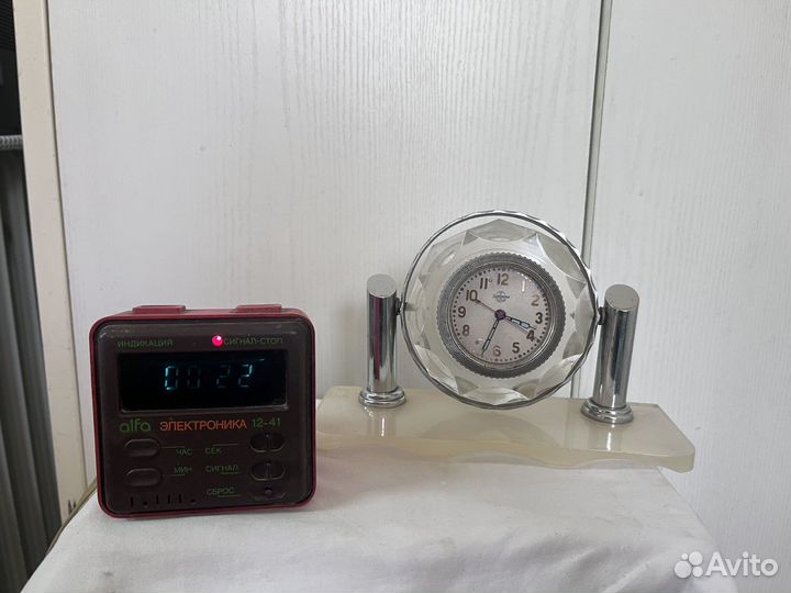 Часы настольные Челябинский чз. 1954г. ачс-1