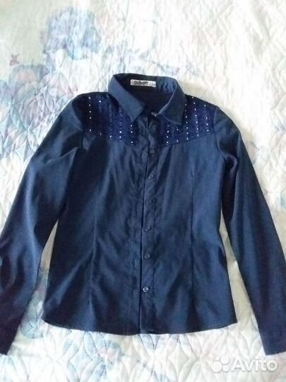 Рубашка и жилетка для девочки