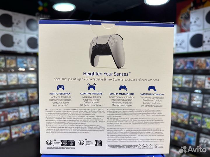 Беспроводной контроллер Dualsense Белый для PS5 Б