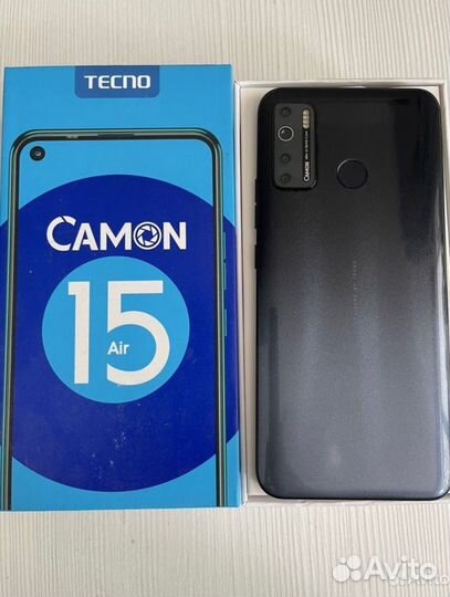 TECNO Camon 15 Air, 3/64 ГБ