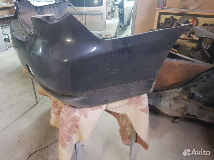 Бампер задний nissan almera g15