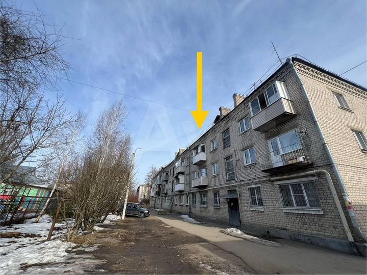 2-к. квартира, 42,4 м², 3/3 эт.