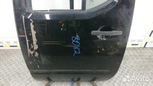 Дверь задняя левая nissan navara D40 (80X02FG01)