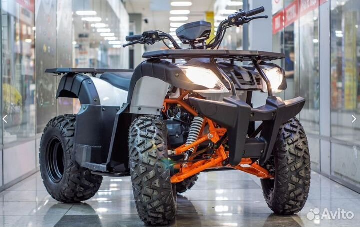 Квадроцикл Kayo Bull-3 C черно-белый