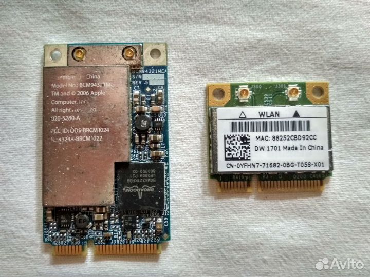 Карты Wi-Fi (mini PCI-e)