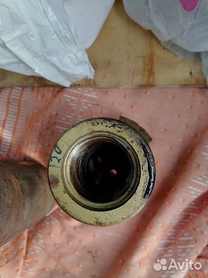 PDC долото трехлопастное 120 мм с переходником NQ