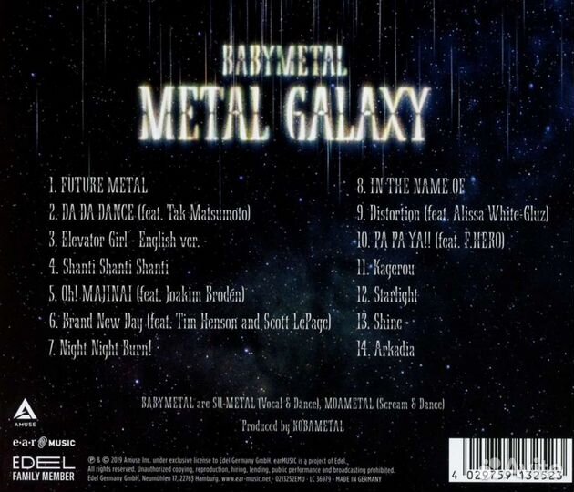 Babymetal - Metal Galaxy (1 CD)