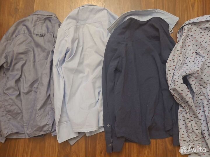 Рубашки школьные для мальчика новые 128-134