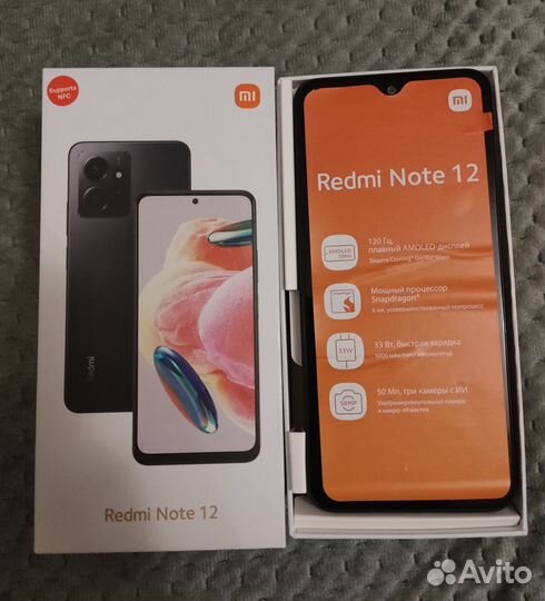 Xiaomi Redmi Note 12, 4/128 ГБ