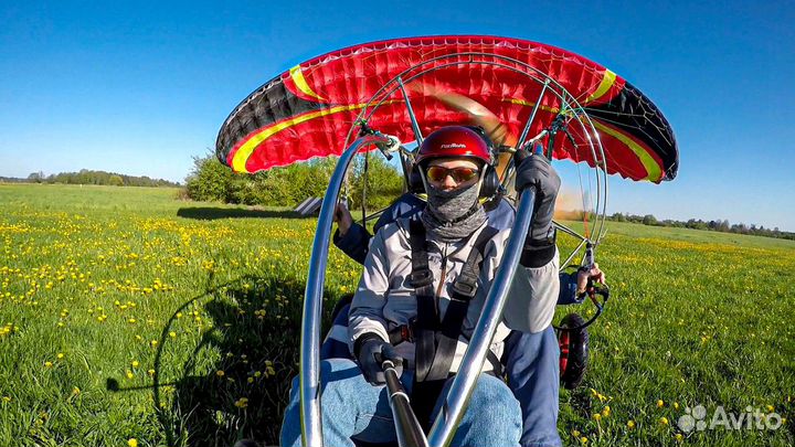 Полет на параплане