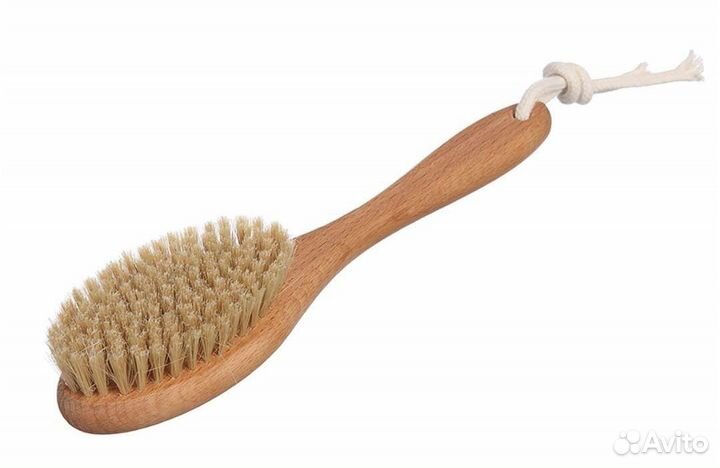 Щётка для сухого Массажа Натурал щетина для тела