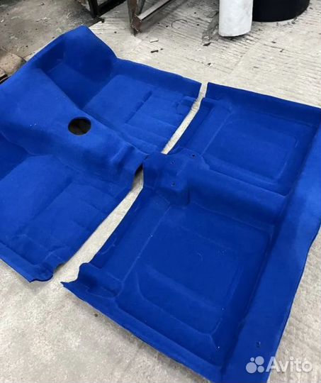 Ковролин ваз 2101-2107 «синий» с защитой от влаги