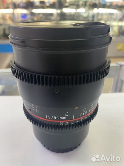 Samyang 85mm T1.5 AS IF UMC vdslr II Micro 4/3