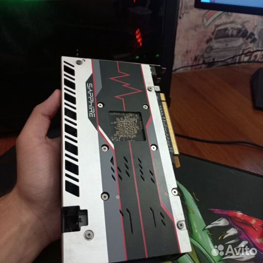 Видеокарта rx580 4gb sapphire