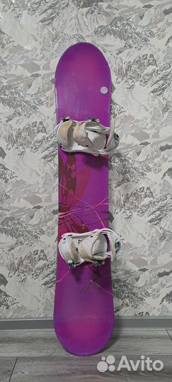Сноуборд Burton Feather 143cm+крепления Burton Sti