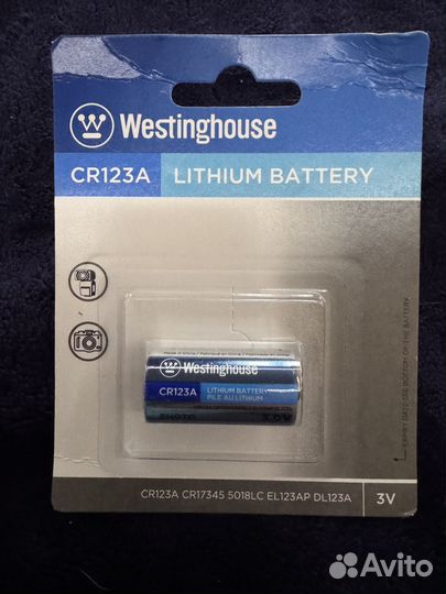 Батарейка cr123a