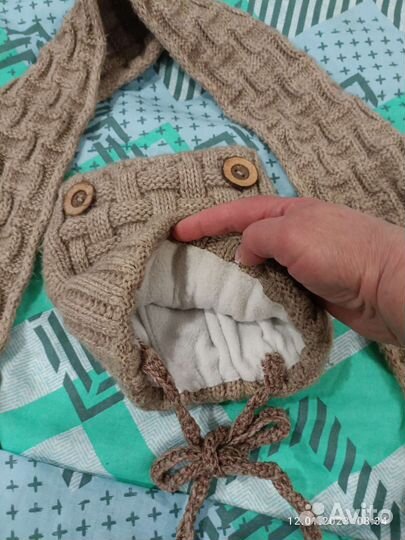 Набор шапка + шарф