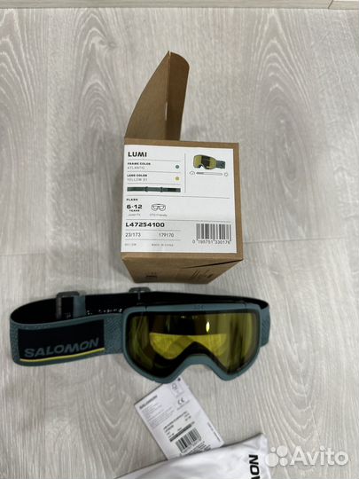 Горнолыжная маска детская Salomon Lumi S1