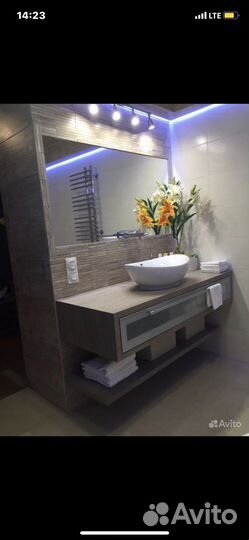 Ремонт ванных комнат и туалетов под ключ